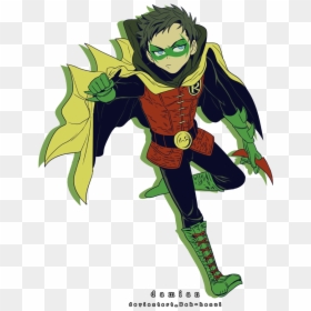 Damian Wayne Fanart, HD Png Download - damian wayne png