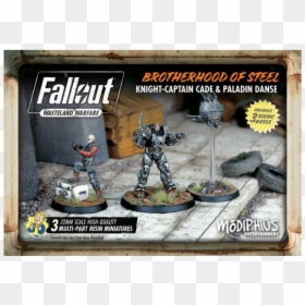 Brotherhood Of Steel Fallout Wasteland Warfare, HD Png Download - brotherhood of steel logo png