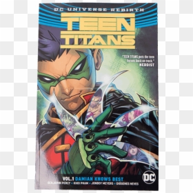 Teen Titans Rebirth Vol 1, HD Png Download - damian wayne png
