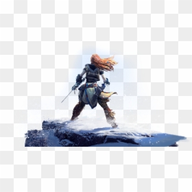 Horizon Zero Dawn Frozen Wilds Iphone, HD Png Download - damian wayne png