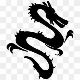 Black Dragon Clip Art, HD Png Download - dragon border png