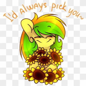Happy Valentines Day Sunflower, HD Png Download - happy valentine day png