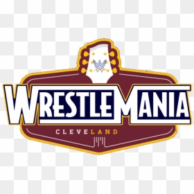 Custom Wrestlemania Logo Png, Transparent Png - wrestlemania png