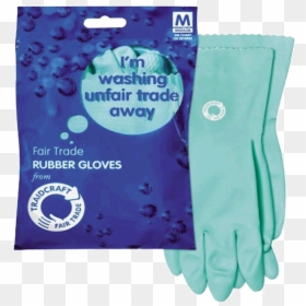 Fair Trade Rubber Gloves, HD Png Download - rubber gloves png