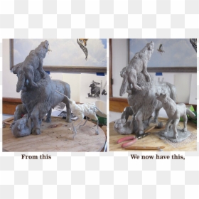 Statue, HD Png Download - m bison png