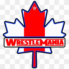 Maple Leaf Colouring Page, HD Png Download - wrestlemania png