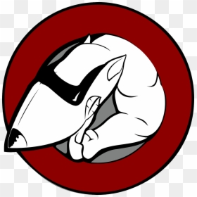 Bull Terrier Skinhead, HD Png Download - angry wolf png