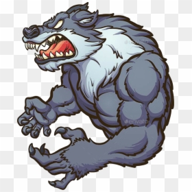 Wolf Mascot Vector, HD Png Download - angry wolf png