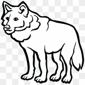 Clip Art Black And White Wolf, HD Png Download - angry wolf png