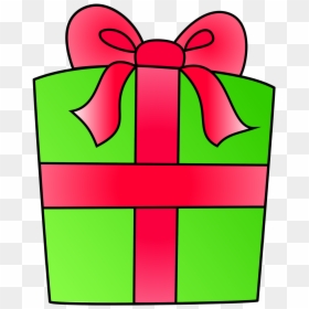 Gift Clipart 2d, HD Png Download - christmas gift box png