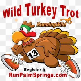 Turkey Trot, HD Png Download - wild turkey png