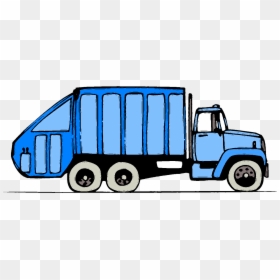 Garbage Truck Transparent Background, HD Png Download - garbage truck png