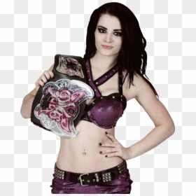 Paige Divas Champion Png, Transparent Png - paige wwe png