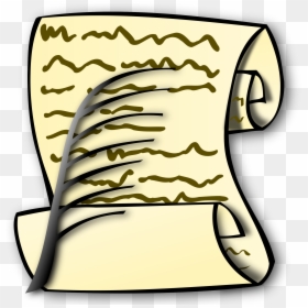 Bill Of Rights Png, Transparent Png - scroll paper png