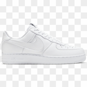 White Air Forces, HD Png Download - white nike swoosh png