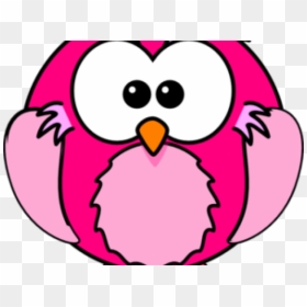 Cute Animals Cartoon Png, Transparent Png - pink owl png