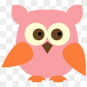 Cute Cliparts, HD Png Download - pink owl png