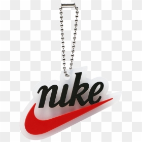 Pendant, HD Png Download - white nike swoosh png