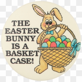 Cartoon, HD Png Download - easter egg basket png