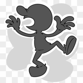 Evolution Mr Game And Watch, HD Png Download - mr game and watch png