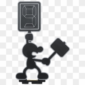 Amiibo Super Smash Bros, HD Png Download - mr game and watch png