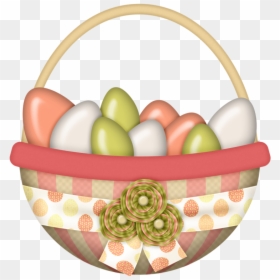 Free Printable Clip Art For Easter, HD Png Download - easter egg basket png