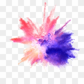 Paint Powder Explosion Png, Transparent Png - color powder png
