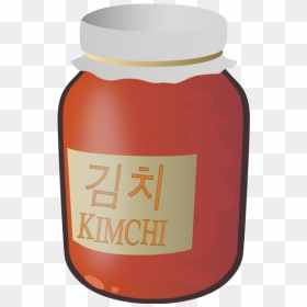 Food Kimchi - Bottle, HD Png Download - kimchi png