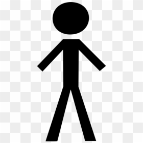 Blue Stick Man Post Assessment Png Icons - Person Clip Art Stick Figure, Transparent Png - white post it png