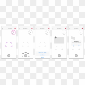Wireframes - Iphone, HD Png Download - iphone wireframe png