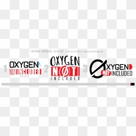 Oxygen Not Includedlogoideias 01 - Oxygen Not Included Logo, HD Png Download - oxygen logo png