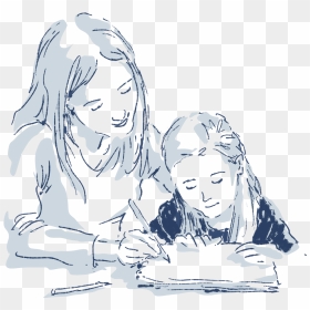 Tutors And Children Drawing, HD Png Download - tutor png