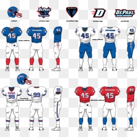 Wichita State Shockers Football Jersey, HD Png Download - depaul logo png
