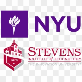 The Nyu And Stevens Institute Of Technology Logos - Stevens Institute Of Technology Logo Transparent, HD Png Download - nyu png