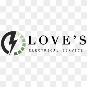 Love"s Electrical Services Logo In Arkansas - Circle, HD Png Download - electrician png