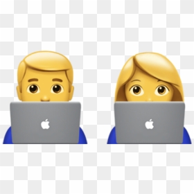 Computer Guy Emoji, HD Png Download - animated loading png