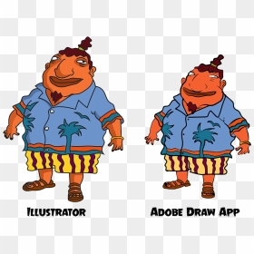Tito From Rocket Power Started Off On The Ipad With - Uncle Tito Rocket Power, HD Png Download - rocket power png