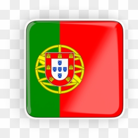 Square Icon With Frame - Portugal Flag Png Square, Transparent Png - square icon png