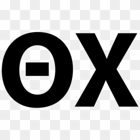 Theta Chi Black Letters, HD Png Download - theta png