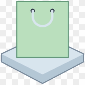 Market Square Icon - Paper Bag, HD Png Download - square icon png