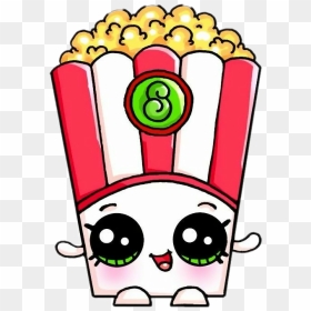 Transparent Pipoca Png - Food Cute Drawings, Png Download - popcorn icon png