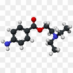 Procaine 3d Xray - Ball-and-stick Model, HD Png Download - xray png