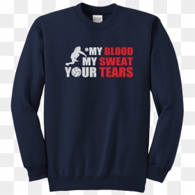 Long-sleeved T-shirt, HD Png Download - blood tears png