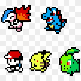 Pokemon Mini Sprites , Png Download - Ash Pokemon Pixel Art, Transparent Png - pokemon png sprites