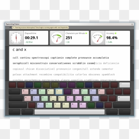 Ktouch Typewriting Trainer - K Touch, HD Png Download - trainer png