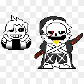 Transparent Chara - Cross Sans Pixel Art, HD Png Download - chara png