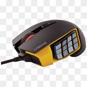 Corsair Gaming Scimitar Pro Rgb, HD Png Download - scimitar png