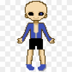 Sans In Person - Mario Pixel Characters Grid, HD Png Download - chara png