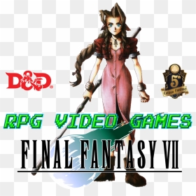 Final Fantasy 7 Aerith Gainsborough Dnd 5e - Ff7 Remake Aerith 18+, HD Png Download - aerith png