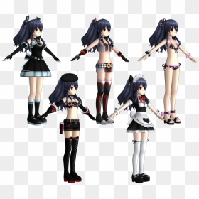 Download Zip Archive - Hyperdimension Neptunia Uni Model, HD Png Download - neptunia png